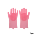 Luvas de Banho para Cães e Gatos | Silicone Premium Remoção de Pelos | Massagem e Limpeza Profissional