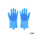 Luvas de Banho para Cães e Gatos | Silicone Premium Remoção de Pelos | Massagem e Limpeza Profissional