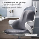Conjunto Ergonômico Premium 2 em 1: Alívio Imediato para Dores nas Costas