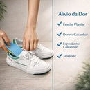 Calcanheira de Silicone Zynthus Step: Absorção de Impacto e Alívio Articular