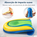 Calcanheira de Silicone Zynthus Step: Absorção de Impacto e Alívio Articular