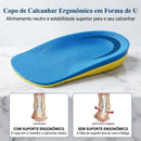 Calcanheira de Silicone Zynthus Step: Absorção de Impacto e Alívio Articular