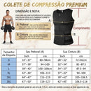 Colete de Compressão Zynthus: Efeito Sauna e Definição Abdominal Máxima