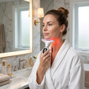 Massageador Facial e de Pescoço EMS Zynthus: Lifting, Firmeza e Renovação Celular 7 em 1