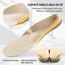 Palmilha Ortopédica Zynthus Pro-Arch: Performance Blindada e Suporte Anatômico