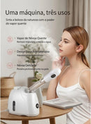 Vaporizador Facial Zynthus Derma-Detox: Limpeza Profunda e Aromaterapia